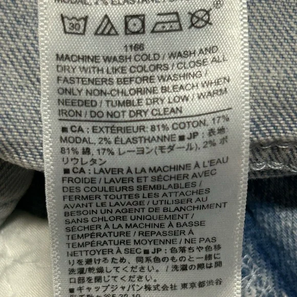 Banana Republic Factory Lot of 2 High Rise Wide Leg Jeans - Picture 8 of 13